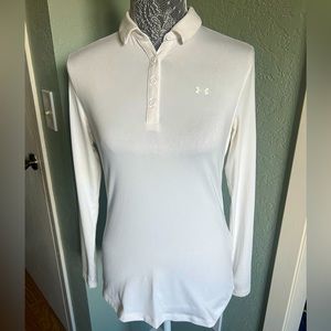 Under Armour 1/2 Button Up and Collar Long Sleeve Shirt